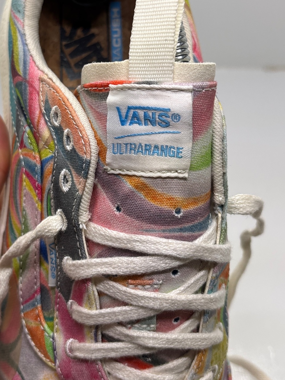 Vans UltraRange Neo VR3 Multicolor Psychedelic Swirl Sneakers Men’s 12 EU 46 - Picture 7 of 15